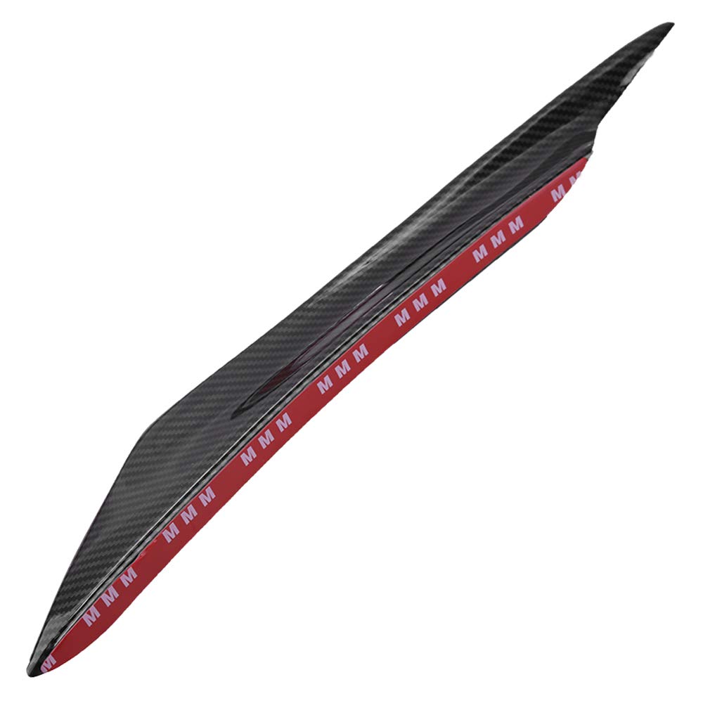 Saihisday side splitter fin installed angle illustrating sporty look benefit