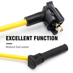 Saihisday wire lengths and terminals laid out for comparison, simplifies fitment confirmation