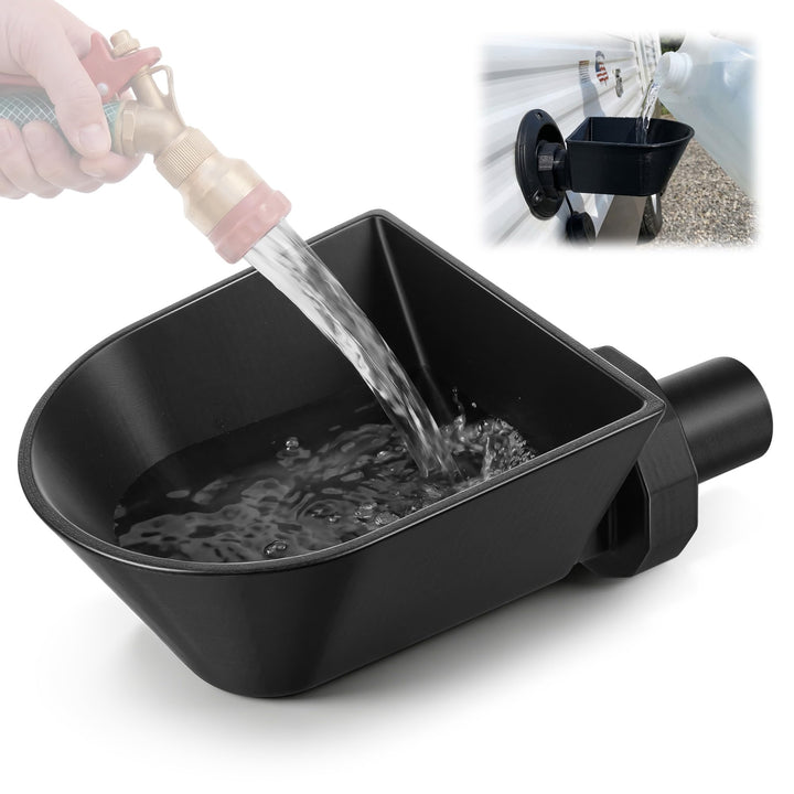 Saillong front view packaging showing funnel ready to install and use