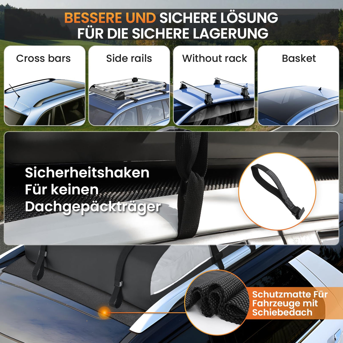 Sailnovo reflective Velcro cover visible at night improving roadside visibility