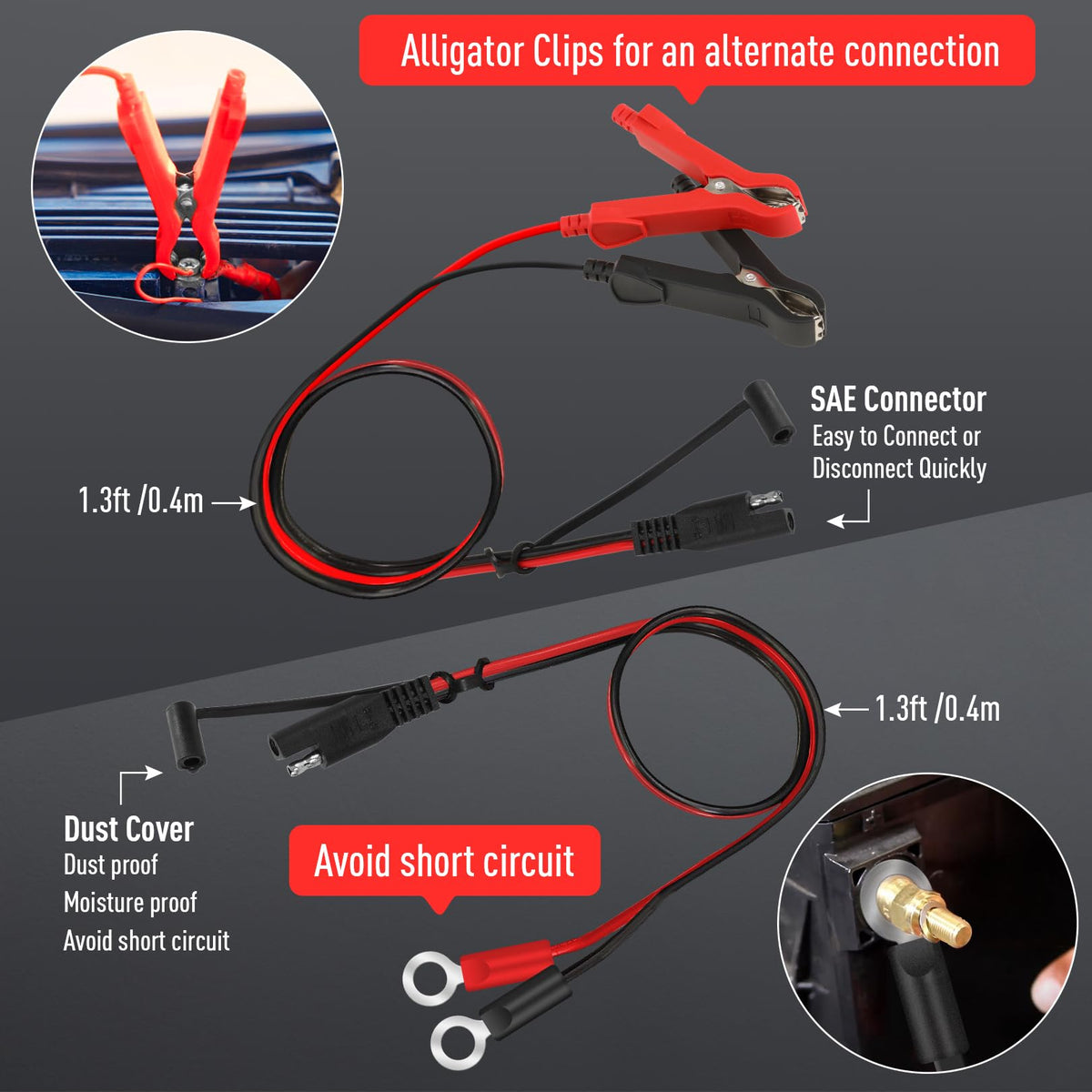 Sailnovo Sailvono 5ft cord and wall hook detail highlighting convenient mounting options