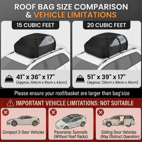 Sailnovo anti-slip pads underside view protecting vehicle roof and preventing sliding