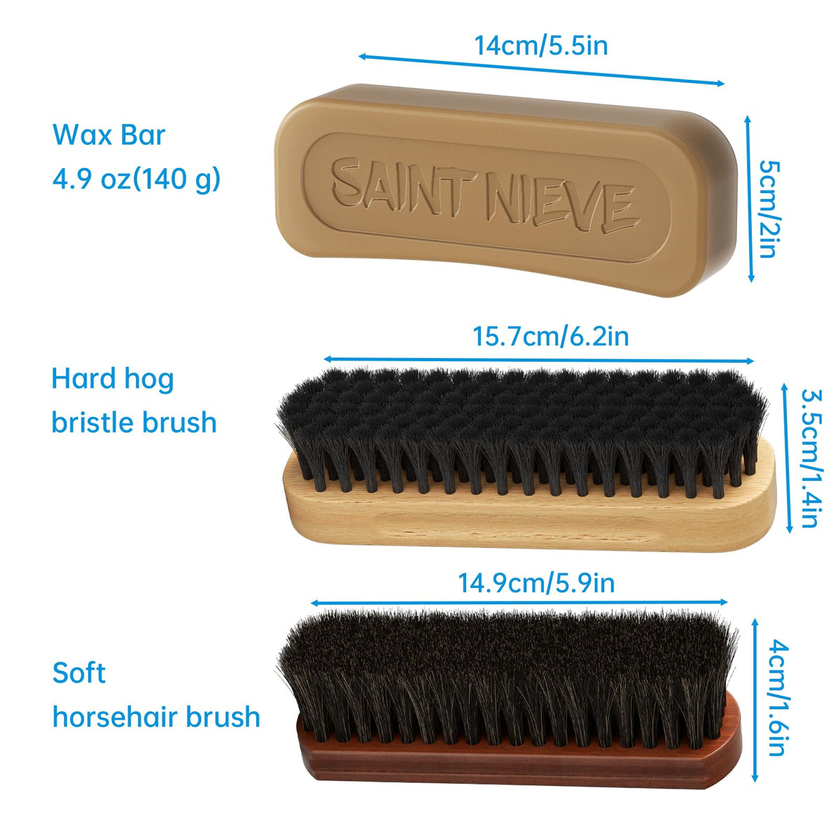 SAINT NIEVE before and after football showing restored texture and performance