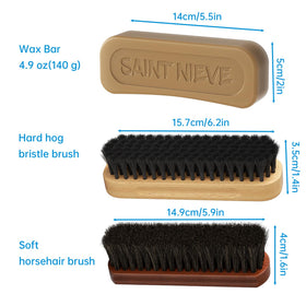 SAINT NIEVE before and after football showing restored texture and performance