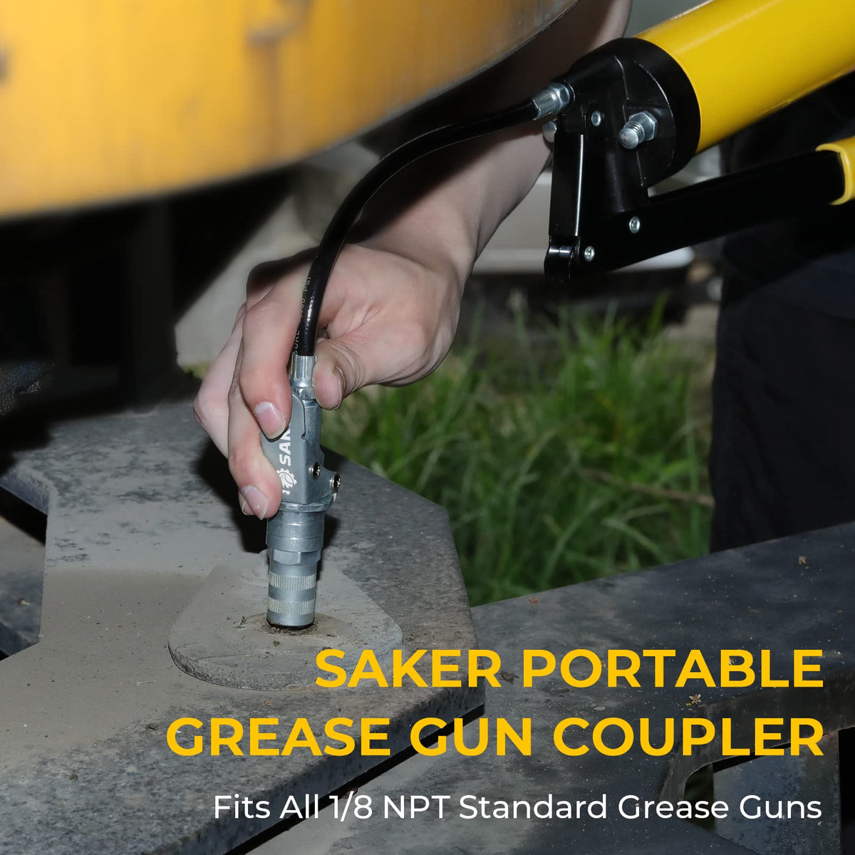 Saker zinc-coated finish highlighting corrosion resistance benefit