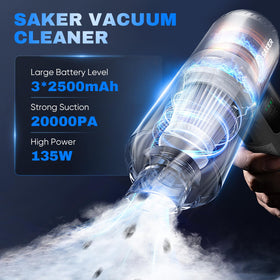 Saker HL157 LED digital display closeup showing battery and speed readout