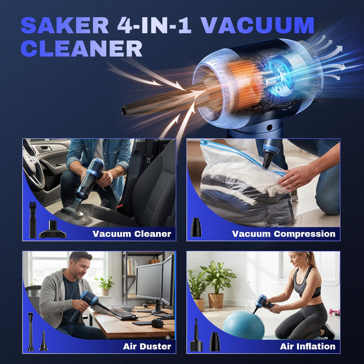 Saker HL157 grip texture detail demonstrating ergonomic hold for control
