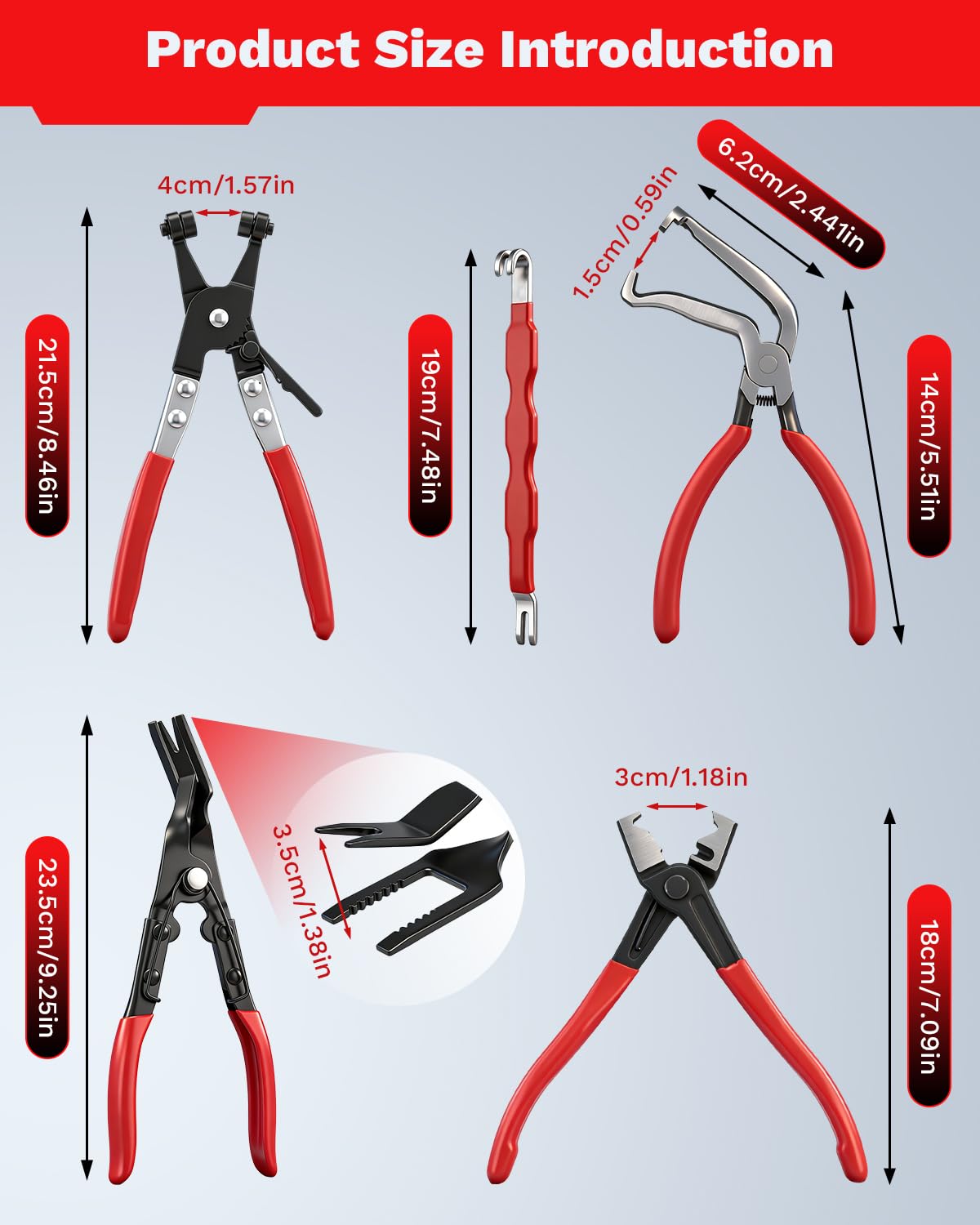 Saker pouch with organized tools for easy transport