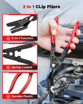 Saker tool in use releasing connector for safer removal