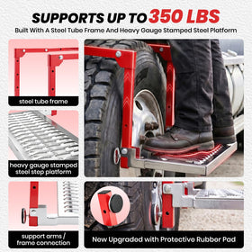 SakerPlus folded flat for compact storage saving trunk and garage space