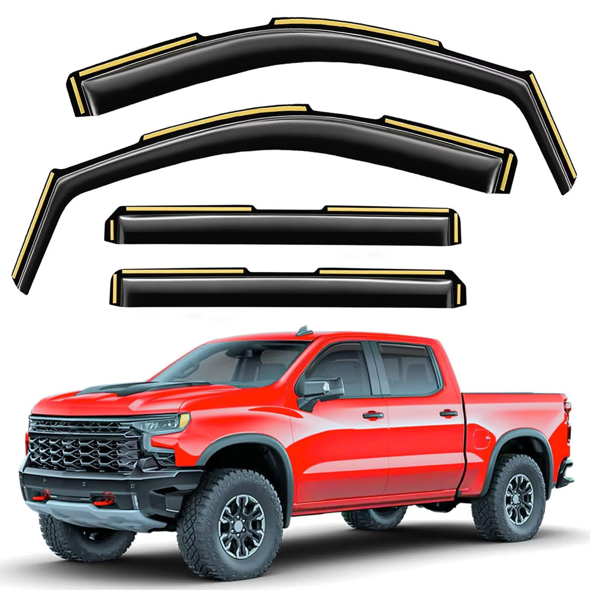 saleago front assembly on Silverado showing clean fit and protection