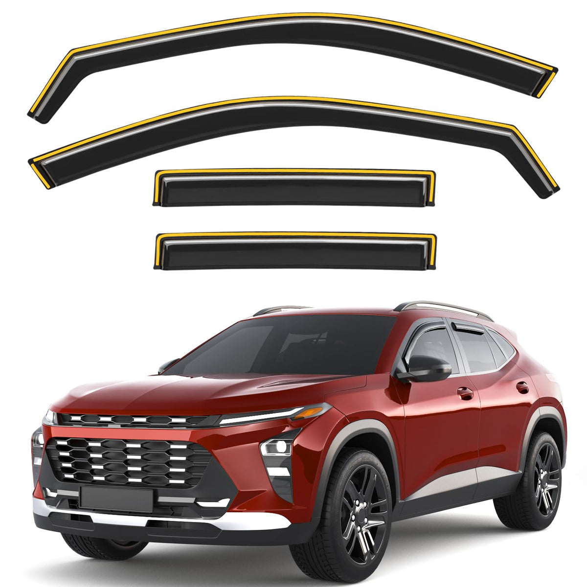 saleago front view on Chevy Trax showing perfect fit and sleek look