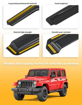 saleago guard with raindrops shedding water to keep interior dry and ventilated