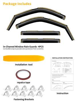 saleago during installation staged on door channel showing no-drill fit and quick install benefit