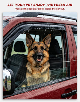 saleago installed on driver door demonstrating secure in-channel mount