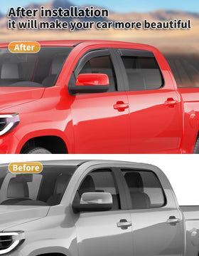 saleago side profile on Tundra showing low-profile aerodynamic design