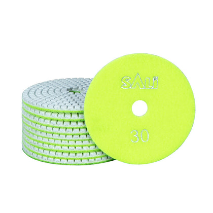 SALI packaging front view showing 10 pads and kit benefits