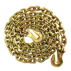 SALIFTFE front view of chain and hooks showing compact heavy-duty strength