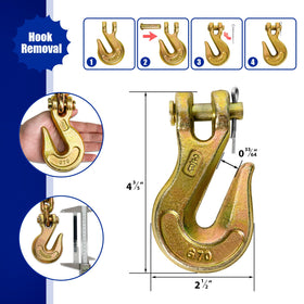 SALIFTFE forged hook detail illustrating secure grab and impact resistance