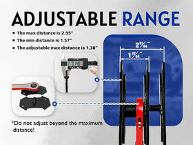 SALIFTFE close detail of smaller plate demonstrating compatibility and secure alignment