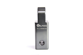 SALMAN dual hitch pin holes detail enabling horizontal or vertical shackle swing