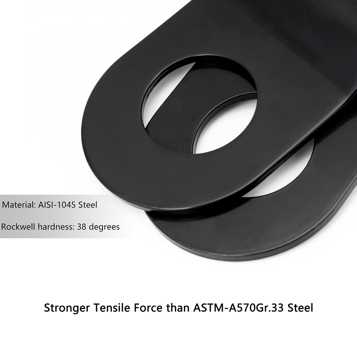 SALMAN side plate detail showing corrosion-resistant finish and durable build benefit
