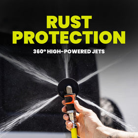 Salt Shift extension hose and US garden-hose adapter included for instant setup