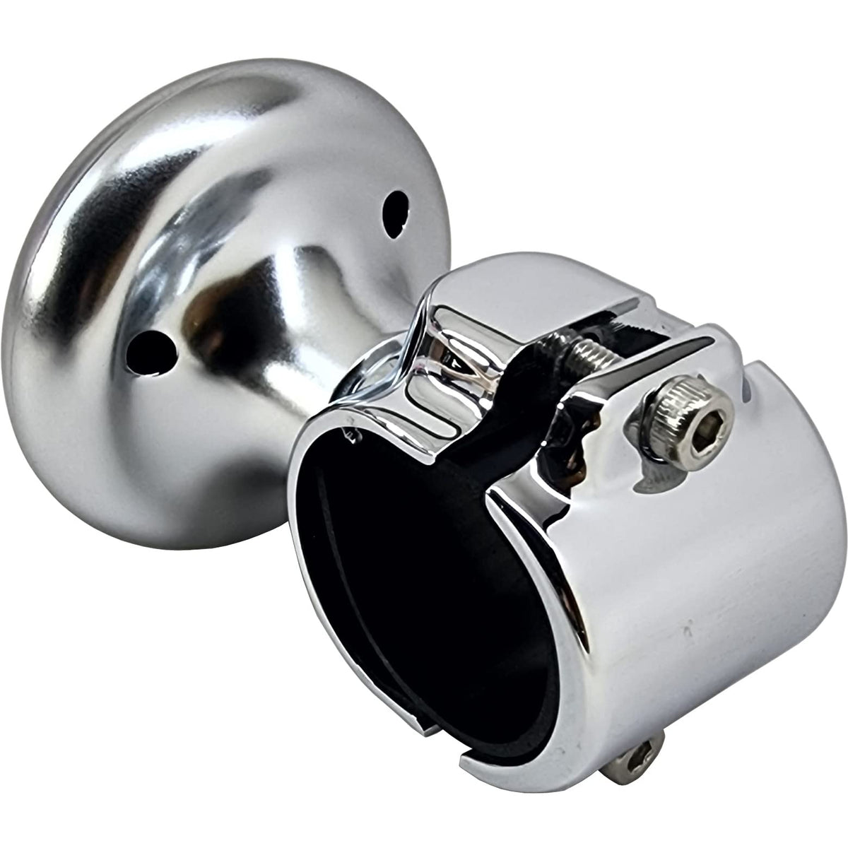 Salty Reef clamp and included hardware highlighting quick install and secure fit