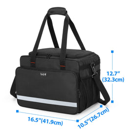 samdew side mesh pocket holding bottles for easy access benefit
