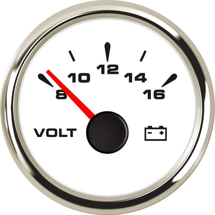 SAMDO front face voltmeter showing dial and backlight for clear readings