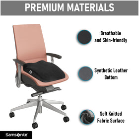 Samsonite plush cover texture closeup for soft breathable comfort