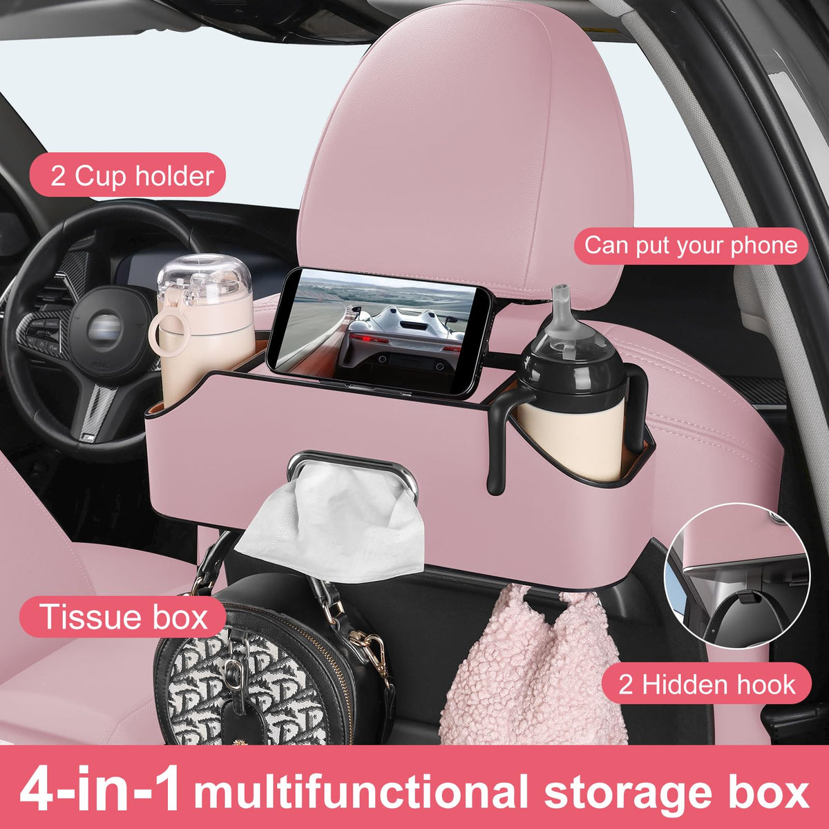 Sancaral tissue compartment view for easy one-hand access to tissues