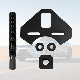 Sandfren screw assembly side profile showing durable threads and force point