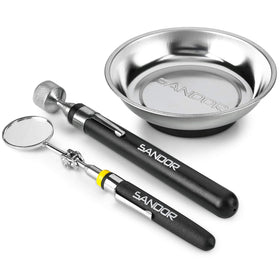 SANDOR front view of full 3-piece inspection tool set for organized repairs