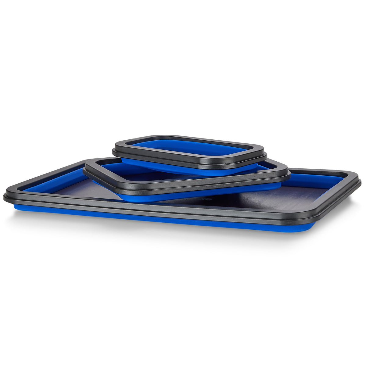 SANDOR large tray expanded on workbench holding bolts for hands-on organization