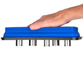 SANDOR small tray collapsed to slim profile for easy toolbox storage
