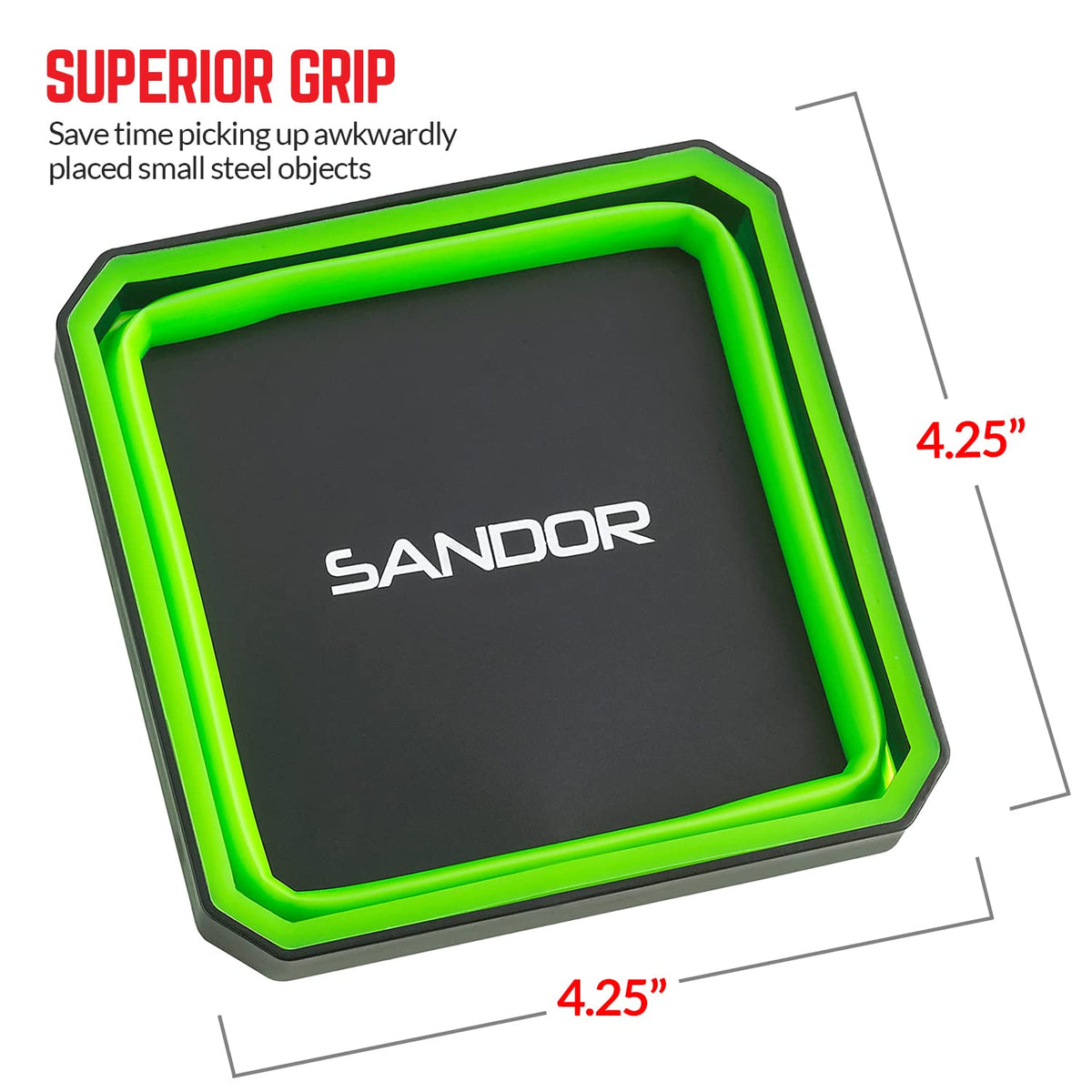 SANDOR silicone texture close-up showing durable material for long-lasting use