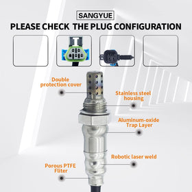 Sangyue sensor connectors and wiring detail showing plug fitment for reliable connection