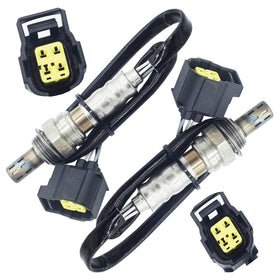 Sangyue front packaging showing 2PCS O2 sensors and fitment list for easy selection