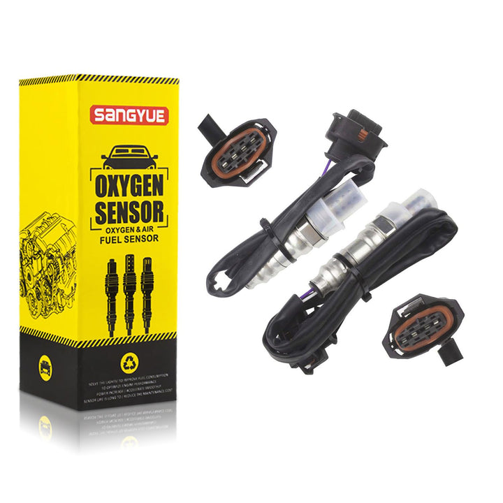 Sangyue front packaging showing both upstream and downstream sensors and clear labeling benefit fit clarity