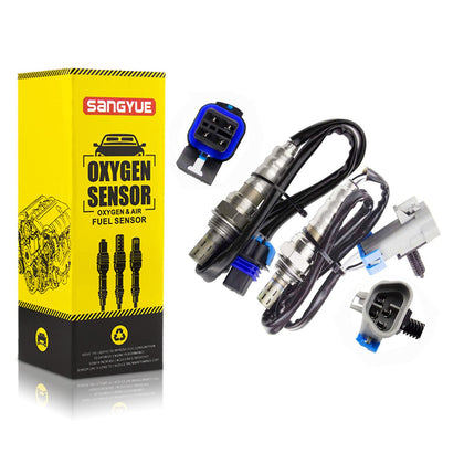 Sangyue oxygen sensor kit front packaging showing both sensors and advantages