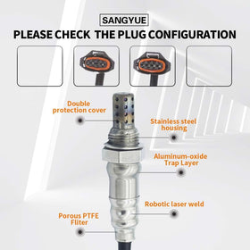 Sangyue close-up of sensor thread and heater element showing durable construction for reliable performance