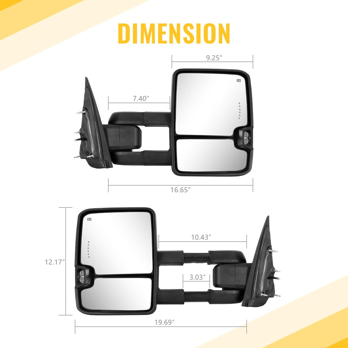 Sanooer extendable telescoping mechanism expands towing reach