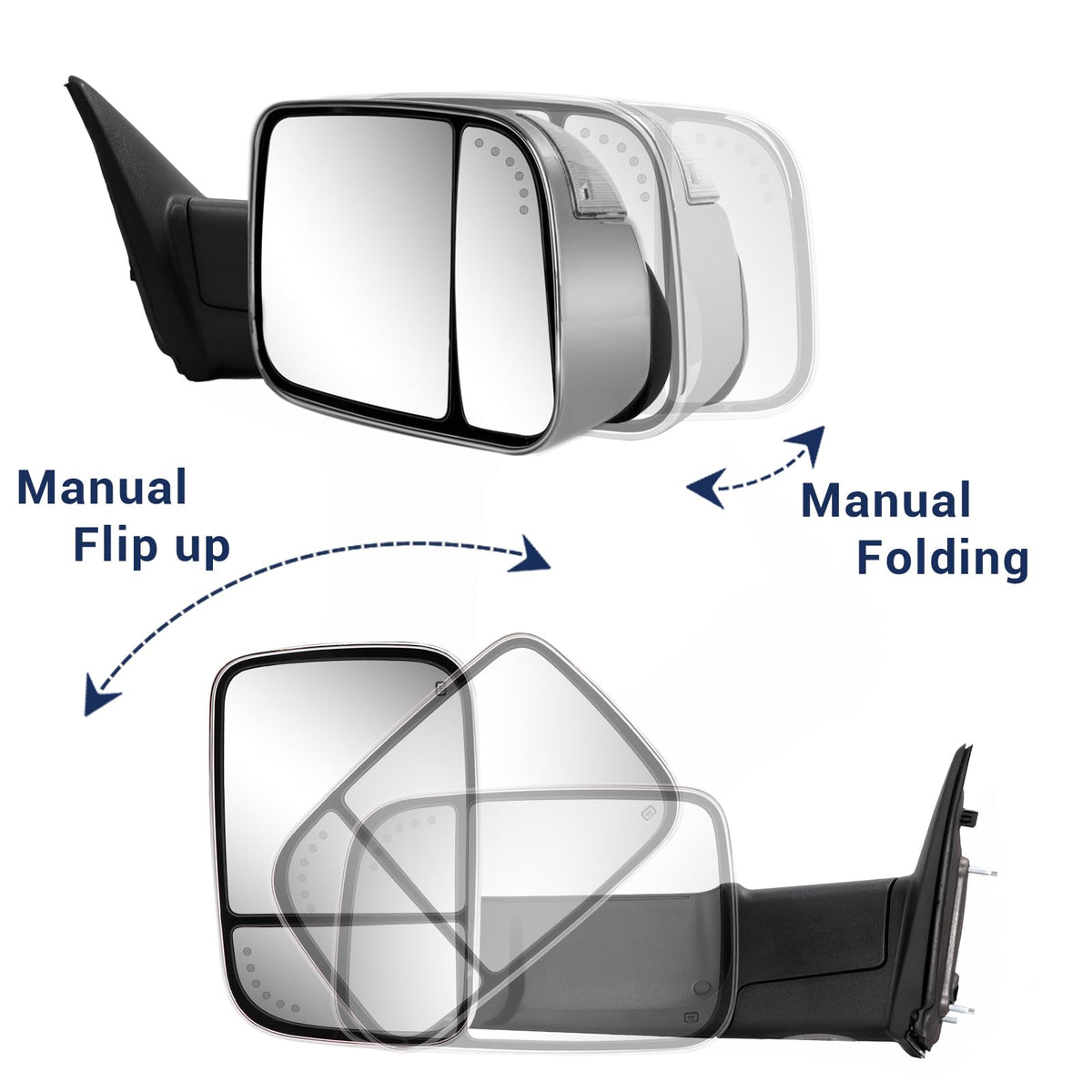 Sanooer heated glass symbol indicating reduced fogging benefit