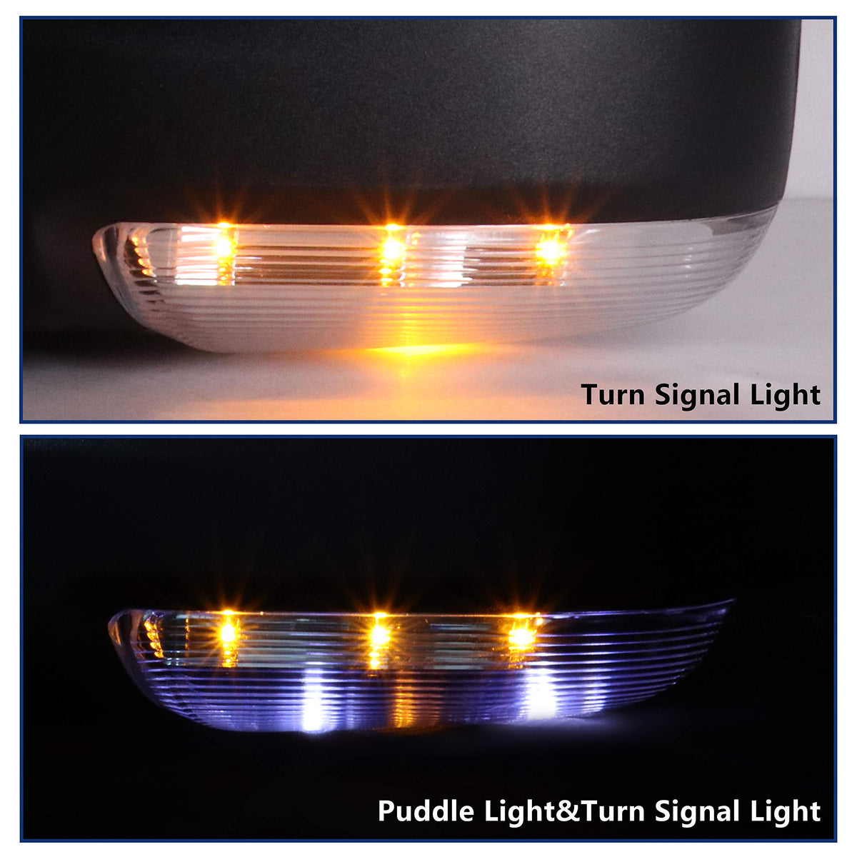 Sanooer puddle lamp illuminated showing safer ground lighting