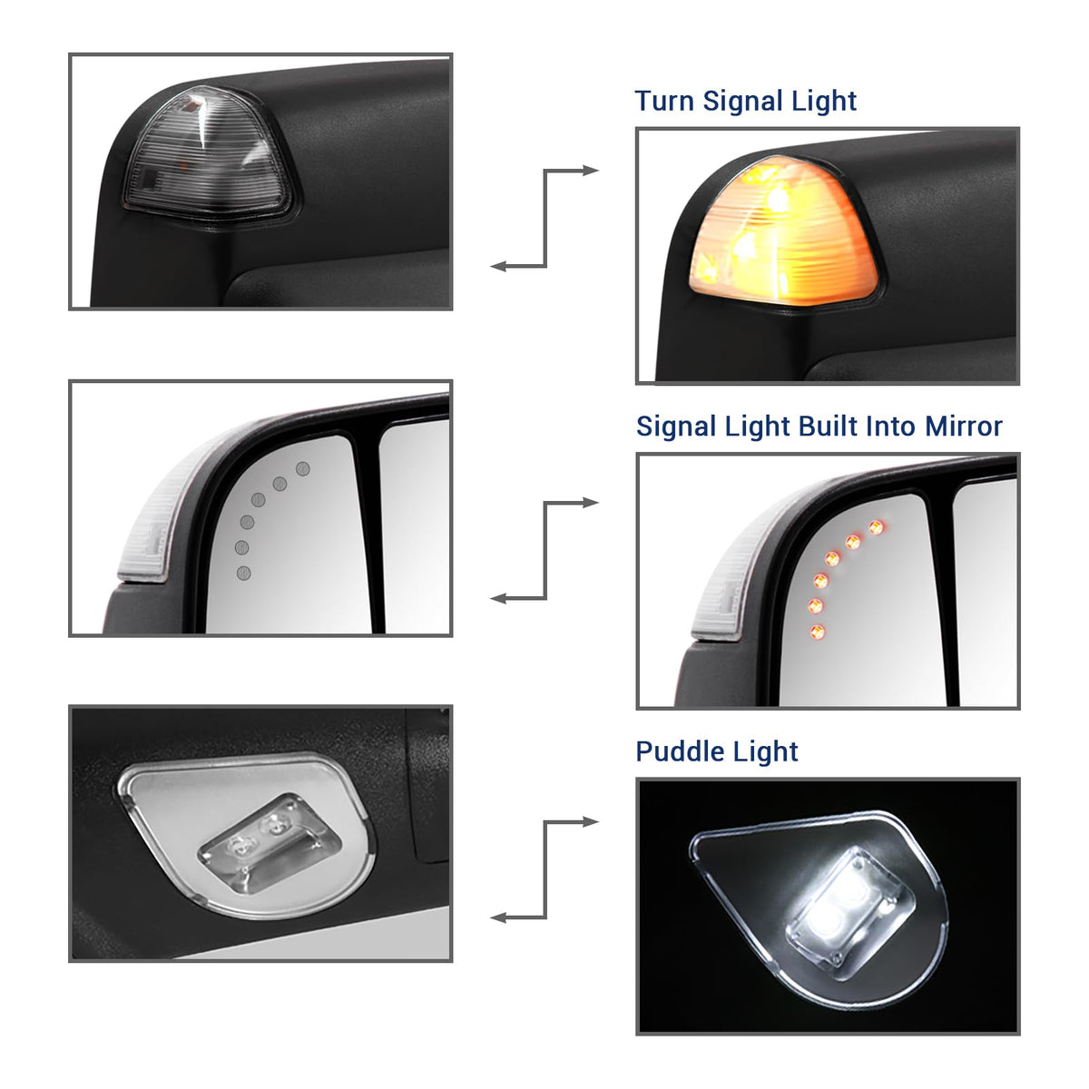 Sanooer puddle lamp illuminating ground for safer nighttime entry