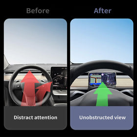 SANTACIN phone in holder demonstrating secure hooks and hands-free visibility