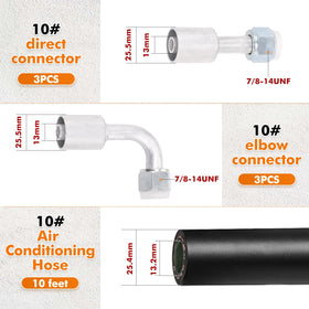 SANTANTOOOL 90-degree fitting installed showing space-saving routing benefit