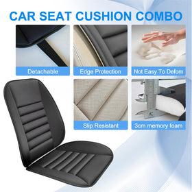 Sanwom back support pillow detail showing lumbar stabilization benefit