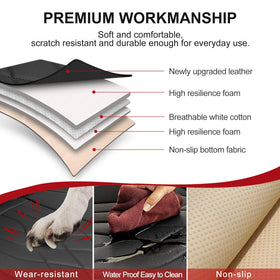Sanwom non-slip gel backing detail ensuring secure anti-slip performance
